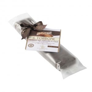 Torrone Mandorla ricoperto di puro Cioccolato al Latte - Confezione Opal Fiocco 200 g