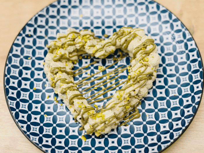 Pasta brisée con Crema al Pistacchio
