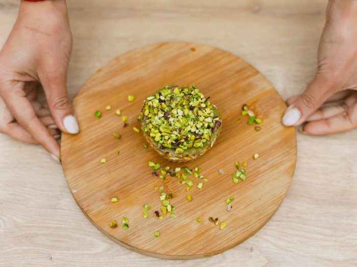 Cestini Croccanti al Pistacchio
